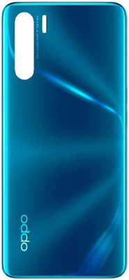 Sandreezz OPPO F15 (with Proper Logo) Back Panel(Blazing Blue)
