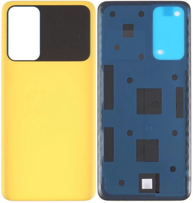 KezeMize Xiaomi Poco M4 Pro 5G (Best Quality)(With Proper Logo) Back Panel(Yellow)