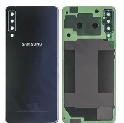 SRaccessories Samsung Galaxy A7 2018 With Camera Lens Back Panel(Black)