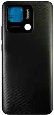 Sandreezz Xiaomi Redmi 10 (with Proper Logo) (with Side Volume Power Buttons) Back Panel(Midnight Black)