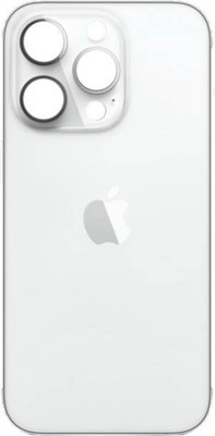 SRaccessories Apple iPhone 14 Pro (Glass) Back Panel(Silver)
