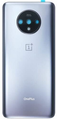 AAA Spares For Oneplus 7T/1+7T (with Camera Lens) Back Panel(Frosted Silver)