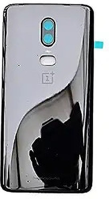 Snippets Oneplus OnePlus 6 Back Panel(Black)