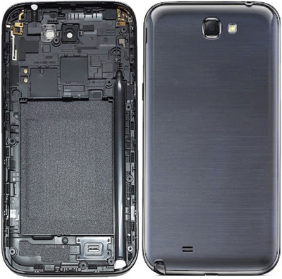 imbi Samsung Galaxy Note 2 N7100 Power and Volume Button Camera Glass Full Panel(Grey)
