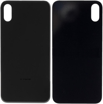 SPAREWARE Apple iPhone X - Black Back Panel(Black)