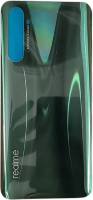 Sandreezz Realme XT (with Proper Logo) (Glass) Back Panel(Green)