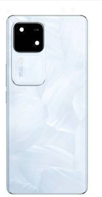 SRaccessories Vivo V30 (5G) (with Camera Lens) Back Panel(Bloom White)