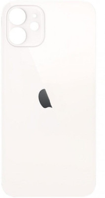 SPAREWARE Apple iPhone 12 - White Back Panel(White)