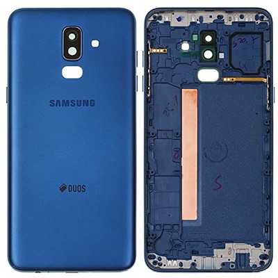 SPAREWARE SAMSUNG Galaxy J8 - Blue Back Panel(Blue)