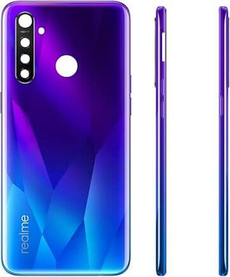 SPAREASP Realme 5 Housing Body (Middle Ring + Back Panel) Back Panel(Purple)