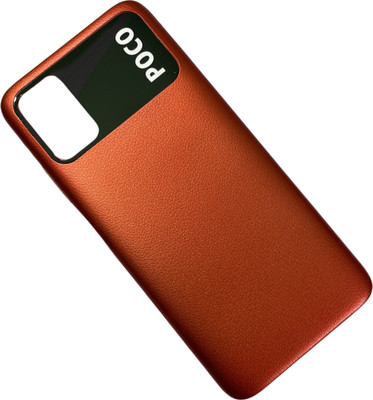 Purplesavvy POCO POCO M3 Back Panel(Red)