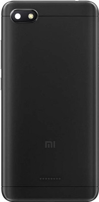 HQP for Xiaomi Redmi 6A ( M1804C3CG, M1804C3CH, M1804C3CI ) Battery Back Door Replacement [ With Volume and Power Key and Camera Glass ] Back Panel(Black)