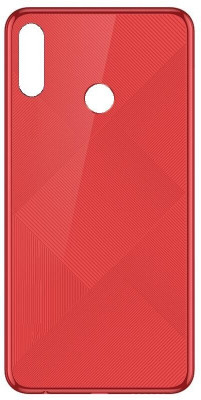 Kraze4blaze Tecno Spark 3 (With Proper Logo) Back Panel(Bordeaux Red)