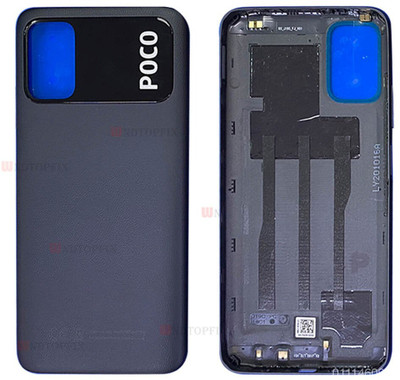 Farcry POCO M3 WITH proper logo Back Panel(POWER BLACK)