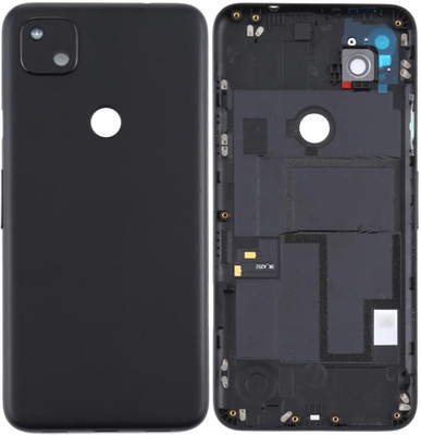 Sandreezz Google Pixel 4A (with Proper Logo) (Back Battery Door) Back Panel(Just Black)