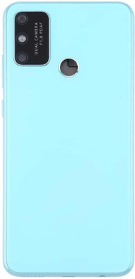 imbi Honor 9A (MOA-LX9N) With Network Antenna, Power and Volume Button Camera Glass Full Panel(Blue)