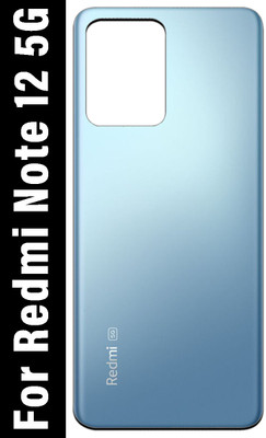 Safa Redmi Note 12 5G Back Panel(Mystique Blue)