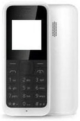 imbi Nokia 105 Dual SIM (2015) Front Back Body With Keypad Front & Back Panel(White)