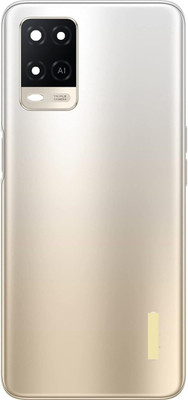 imbi Oppo A54 4G (CPH2239) With Side Frame, Power And Volume Button Camera Glass Full Panel(Gold)