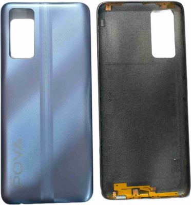 HNVIEW TECNO POVA 2 LE 7 BACK PANEL WITH SIDE KEY BUTTON Back Panel(LIGHT BLUE)