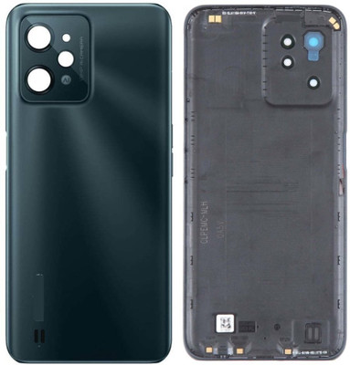 Unique4Ever realme C31 (with Proper Brand Logo) Back Panel(Dark Green)