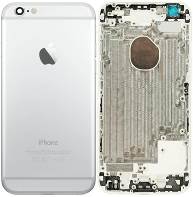 Kraze4blaze Apple iPhone 6 (Best Quality)(With Proper Logo) Back Panel(Silver)