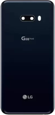 Sandreezz LG G8X ThinQ ( With Camera Ring Glass Lens ) Back Panel(New Aurora Black)