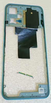 SRaccessories ONEPLUS CE 2 Lite ( Middle Ring + Power Buttons ) Back Panel(blue)
