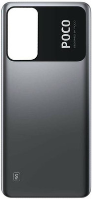 SRaccessories POCO M4 Pro 5G Back Panel(Power Black)