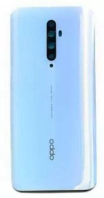 Sandreezz Oppo Reno2 F / Reno 2F (Glass) (with Proper Logo) Back Panel(Sky White)