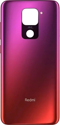 Shkiyo Redmi Note 9 With Logo Premium Quality Back Panel(RED)