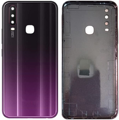 imbi vivo Y17 (V1902) With Network Antenna, Power and Volume Button Camera Glass Full Panel(Purple)