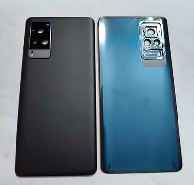 SPAREASP Vivo X60 Pro (With Lens) Back Panel(Black)