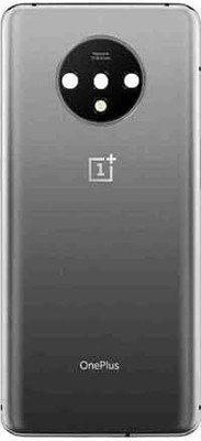 SPAREASP OnePlus 7T Silver With Camera Lens Back Panel(Silver)