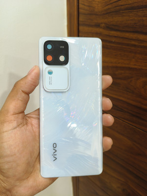 TrofT TrofT Vivo V30 Pro(Glass) Back Panel(Bloom White)