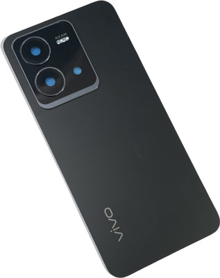 MAXOUT vivo V25 (5G) with Camera Ring Glass Lens OG Quality Back Panel(Elegant Black)