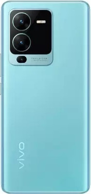 FARCARY VIVO V25 PRO (GLASS) WITH PROPER LOGO Back Panel(SAILING BLUE)
