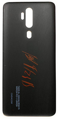 Sandreezz OPPO A5 2020 (with Proper Logo) Back Panel(Mirror Black)