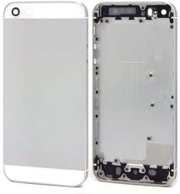 SPAREWARE Apple iPhone 5 - Silver (WITH ALL BUTTON ) Back Panel(Silver)