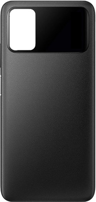 Kraze4blaze Xiaomi Poco M3 (With Proper Logo) Back Panel(Power Black)
