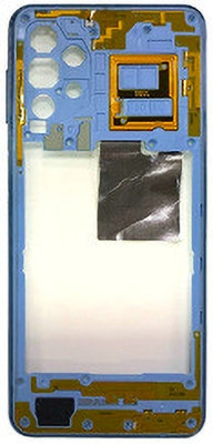 Purplesavvy Samsung Galaxy A32 Middle Ring Back Panel(Blue)