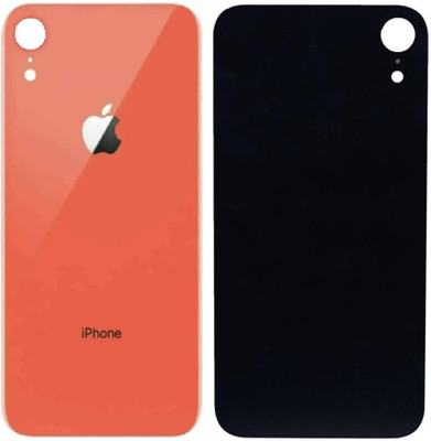 Sandreezz Apple iPhone XR (Glass) (Best Quality) (with Proper Logo) Back Panel(Coral)