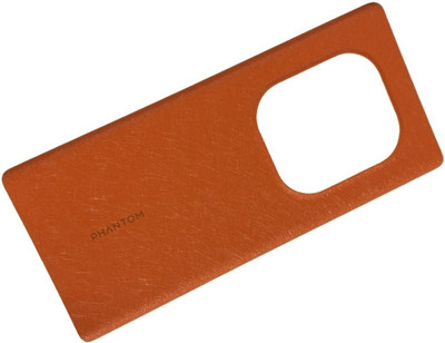 SRaccessories Tecno Phantom X2 (Glass) Back Panel(Orange)