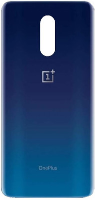 KezeMize OnePlus 7 (Glass)(Best Quality)(With Proper Logo) Back Panel(Blue)