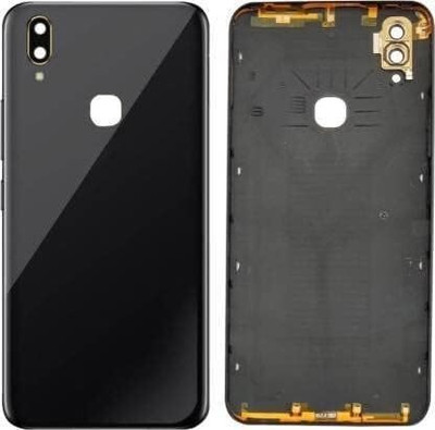 FixHub VIVO V9 Back Panel Replacement Battery Back Housing Body Panel Compatible Back Panel(BLACK)