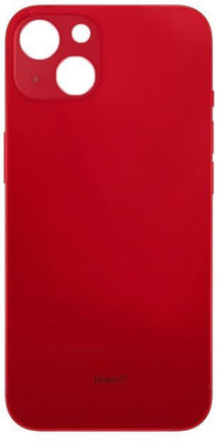 SPSALES Apple iPhone 13 Back Glass Back Panel(Red)