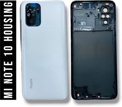 AL BAARI STORE Mi Note 10 Housing with all materials attached Full Panel(White)