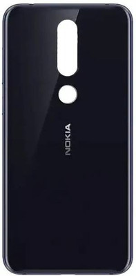 SRaccessories Nokia 6.1 Plus Back Panel(Blue)