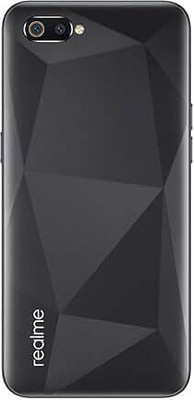 SPAREASP Realme C2 (With Proper Logo) Black Back Panel(Black)