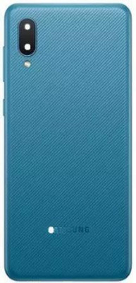 SRaccessories Samsung Galaxy M02 Back Panel(blue)